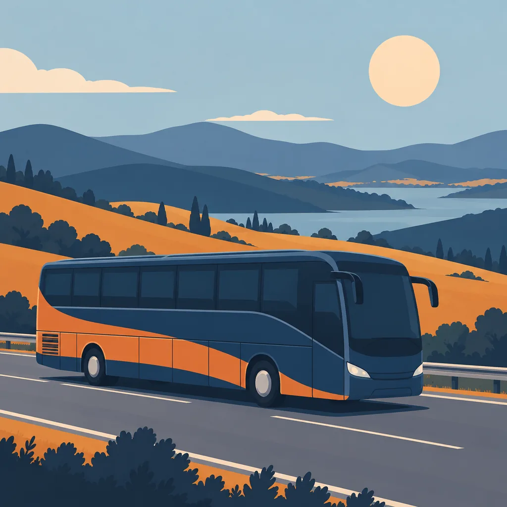 Decorative illustration representing the Passenger Transport CDL practice topic